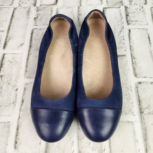 Dansko Lisanne Flat Women's Sz 9 EU 39 Blue Slip On Flats Ballerina Comfort Shoe - Picture 9 of 10